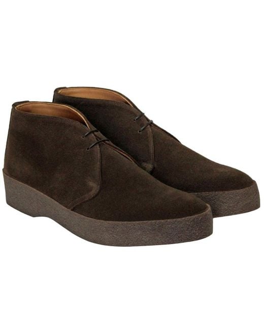 Sanders Brown Hi Top Chukka Boot for men
