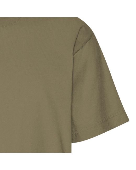 COLORFUL STANDARD Green Oversized Organic T-Shirt for men