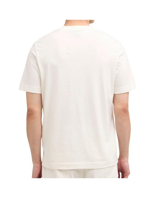 Barbour White Talisman Graphic T-Shirt for men