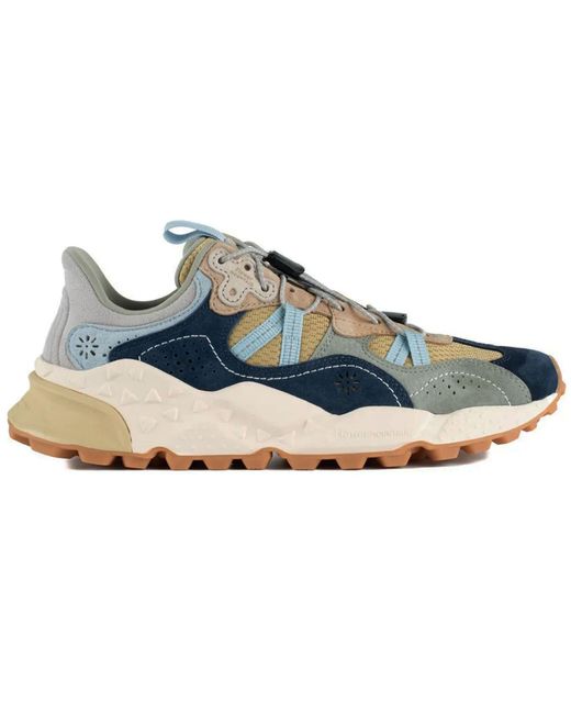 Flower Mountain Blue Tiger Hill Suede/Mesh for men