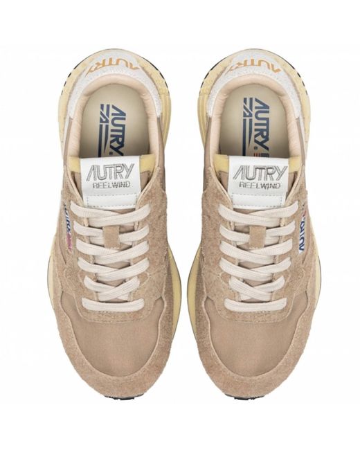 Autry Gray Reelwind Low Sneaker for men
