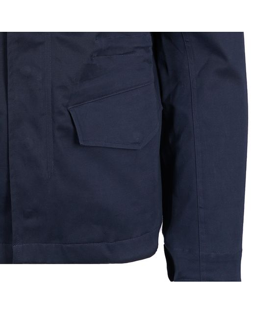 real hoxton Blue M-65 Field Jacket for men