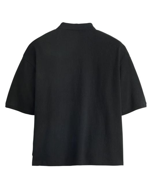 Levi's® Blue Tab Black Cropped Polo for men