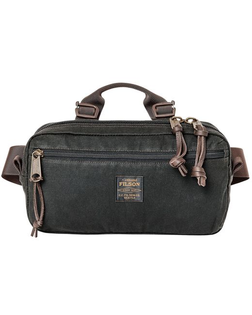 Filson Black Trapper Creek Modular Waistpack for men
