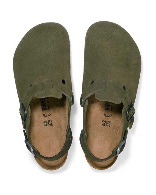 Birkenstock Green Tokio Ii Suede for men