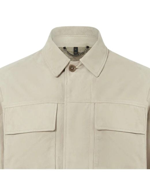 Belstaff Natural Waymark Overshirt for men