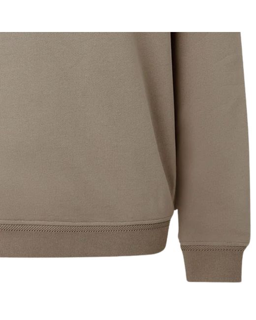 Belstaff Gray Crew Neck Sweatshirt for men