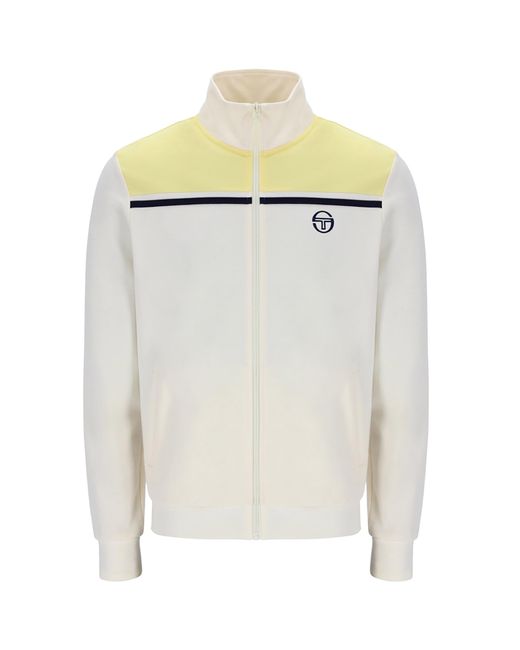 Sergio Tacchini White Youngline Mk2 Track Top for men