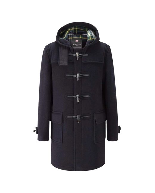 Gloverall Blue Morris Duffle Coat for men