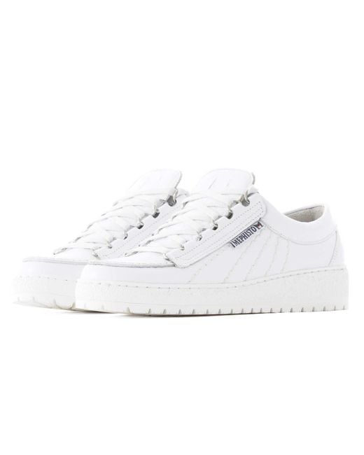 Mephisto White Mamouth Shoes for men