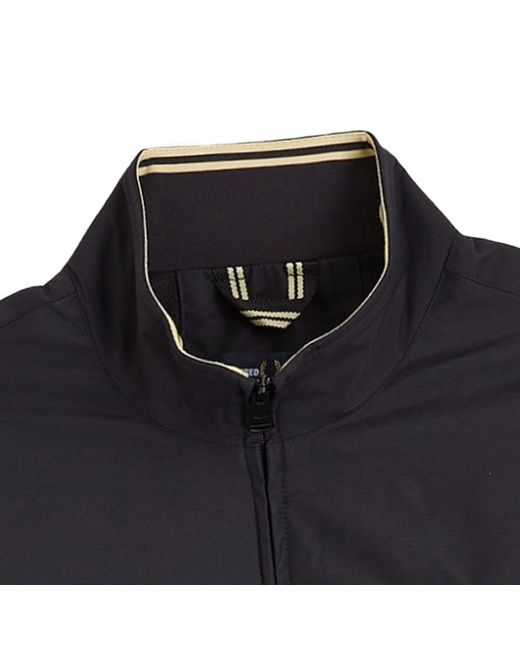 Fred Perry Blue Brentham Jacket for men