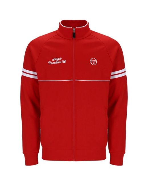 Sergio Tacchini Red Orion Davis Track Top for men