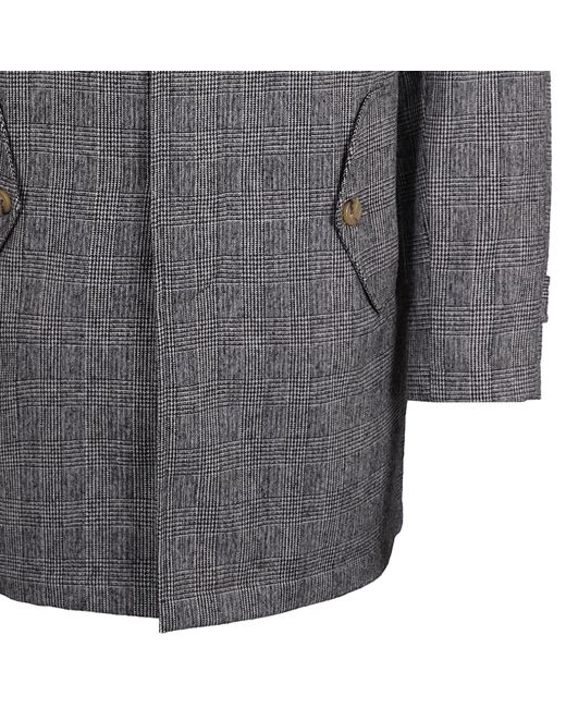 real hoxton Gray Mac Coat for men