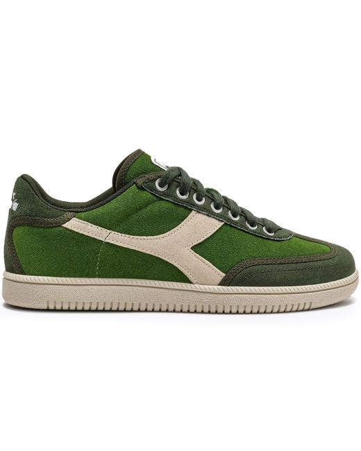Diadora Green Trainer Suede for men