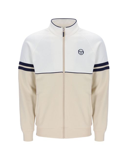 Sergio Tacchini White Orion Track Jacket for men