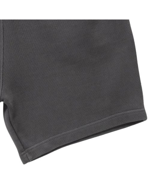 Power Goods Gray Loopback Sweat Shorts for men