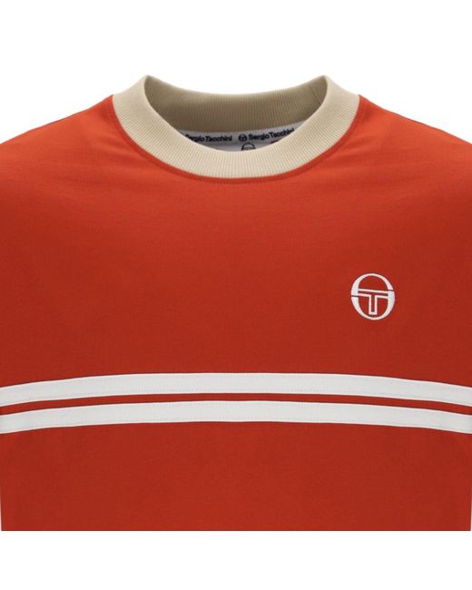Sergio Tacchini Red Supermac T-Shirt for men