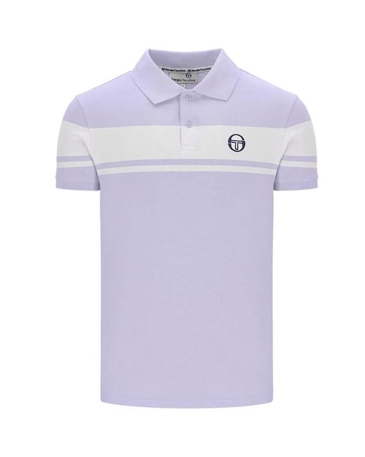 Sergio Tacchini Purple Youngline Polo Shirt for men