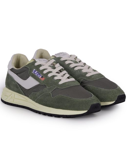 Autry Gray Reelwind Low Sneakers for men