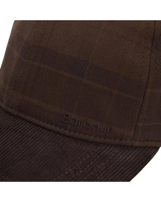Barbour Brown Macklow Cap for men