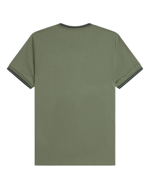 Fred Perry Green Twin Tipped T-Shirt for men