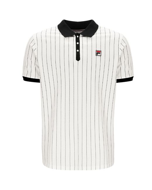 Fila White Bb1 Polo Shirt for men