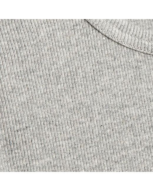 COLORFUL STANDARD Gray Organic Rib Tank Top for men