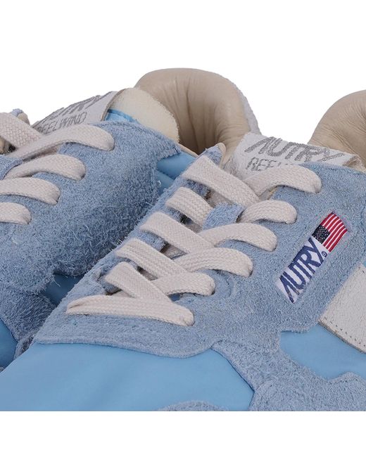 Autry Blue Reelwind Low Sneakers for men