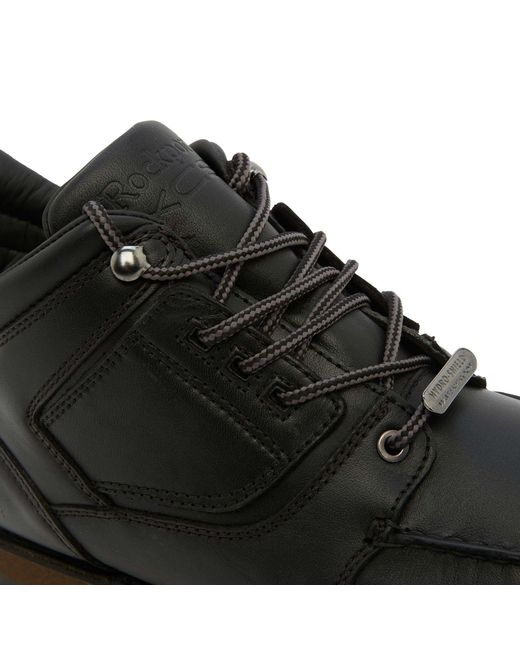 Rockport Archive Black Umbwe Hiker Boots for men