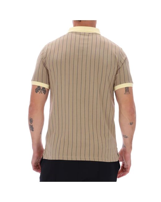 Fila Natural Bb1 Classic Vintage Striped Polo Shirt for men