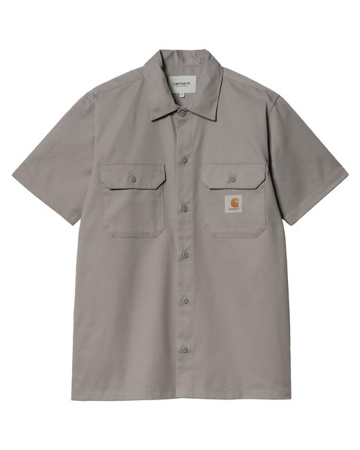 Carhartt Gray Short Sleeve Master Shirt for men