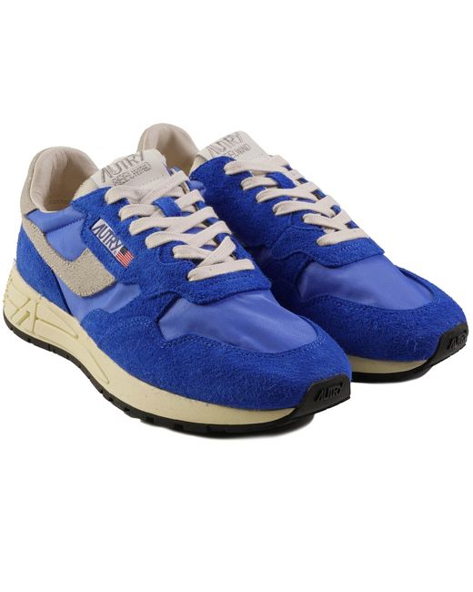 Autry Blue Reelwind Low Sneakers for men