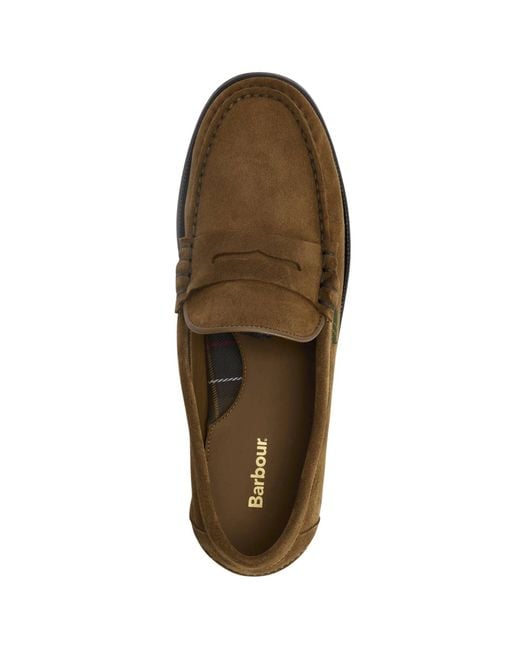 Barbour Brown Linford Loafer for men