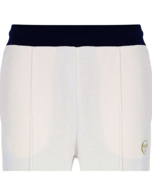 Sergio Tacchini Blue Monte Velour Track Pants for men