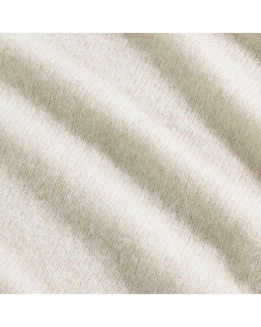 NN07 White Lee Merino Wool Sweater for men