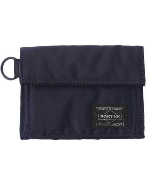 Porter-Yoshida and Co Blue Porter-Yoshida &Amp; Co. Porter-Yoshida &Amp; Co Tanker Wallet for men