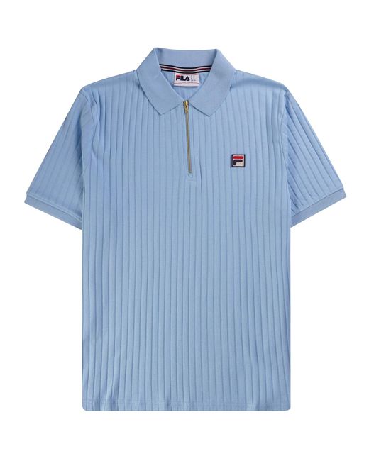 Fila Blue Pannuci Slim Fit Polo Shirt for men