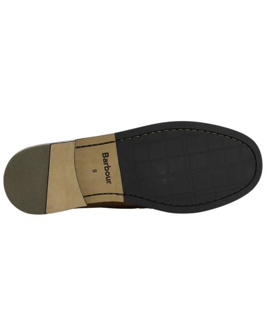Barbour Brown Linford Loafer for men