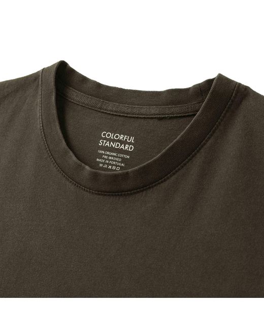 COLORFUL STANDARD Green Classic Organic T-Shirt for men