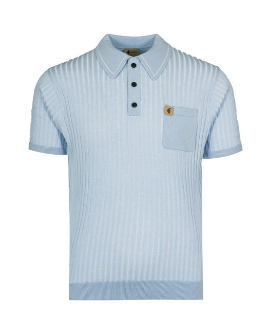 Gabicci Blue Dimitri Polo Shirt for men
