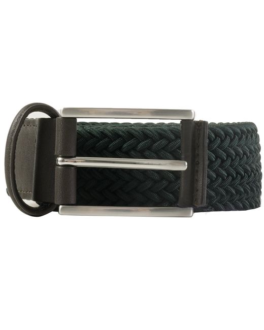 Andersons Black Anderson&Apos; Belts Anderson Belts Woven Belt for men