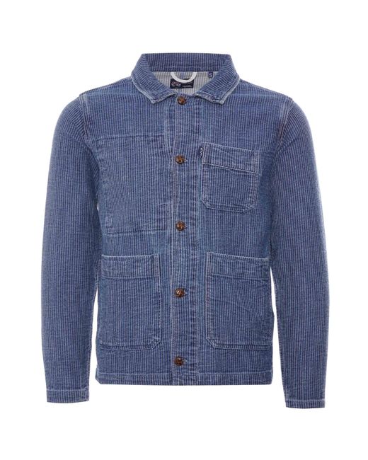 C17 Jeans Blue Chore Jacket for men