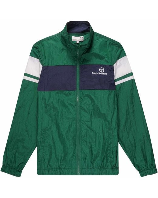 Sergio Tacchini Green Wallace Track Top for men