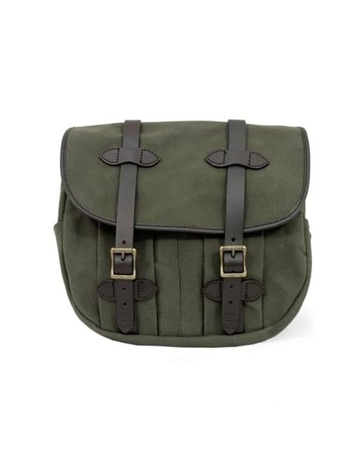 filson leather messenger bag