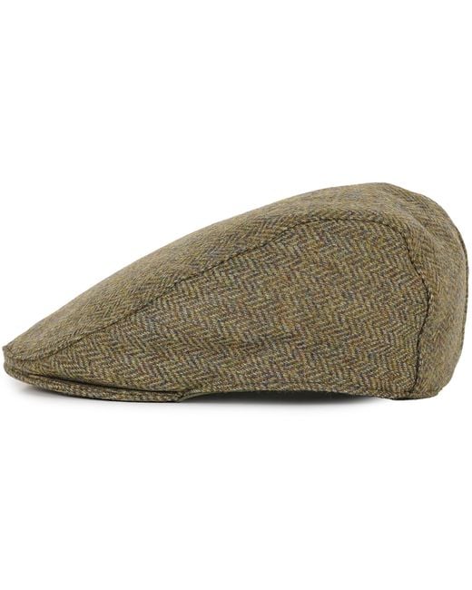 Dents Green Abraham Moon Flat Cap for men