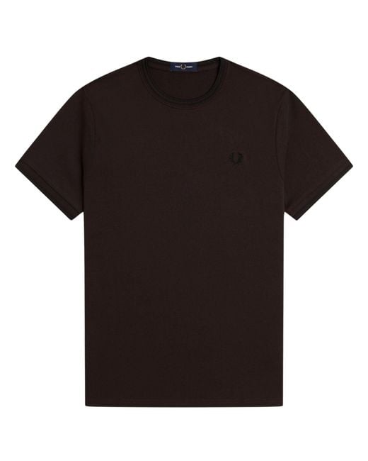 Fred Perry Black Twin Tipped T-Shirt for men