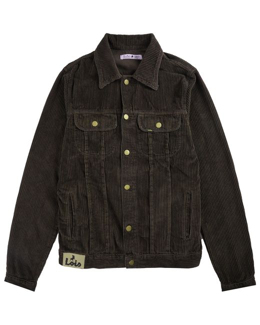 Lois Black Tejana Jumbo Corduroy Jacket for men
