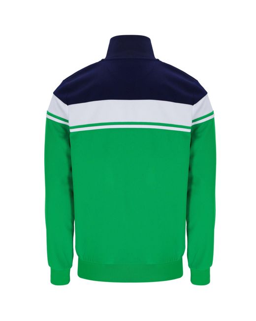 Sergio Tacchini Green Damarindo Track Top for men