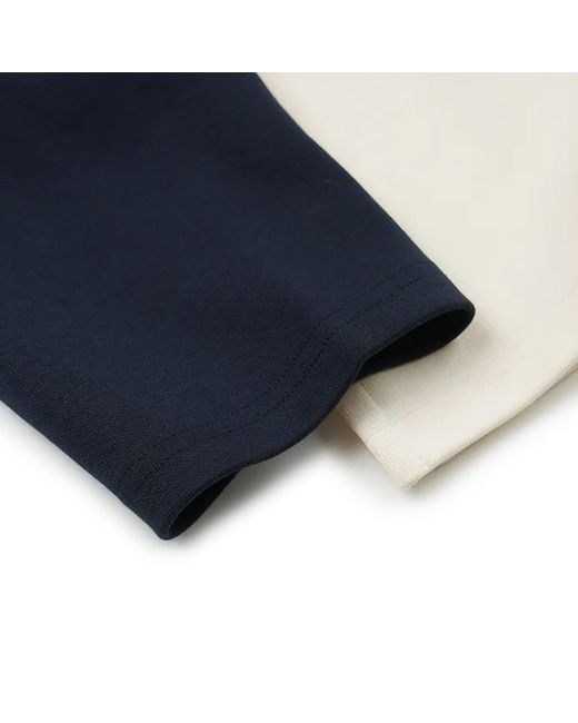 FRIZMWORKS Blue Raglan Long Sleeve Tee for men