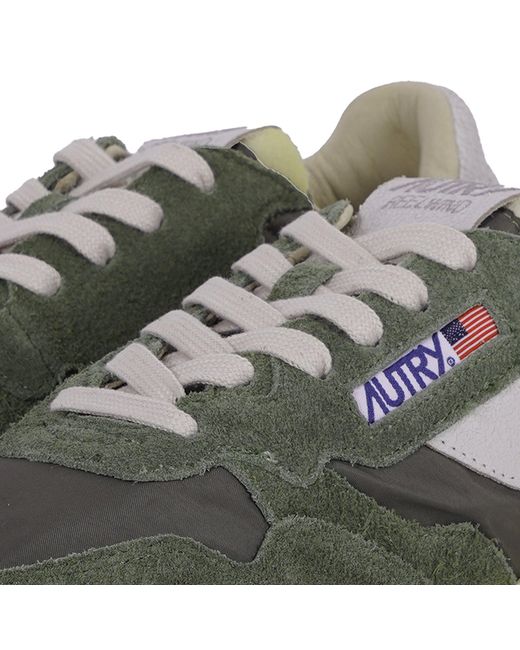 Autry Gray Reelwind Low Sneakers for men